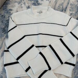 Z Supply Milan Stripe Cropped Sweater